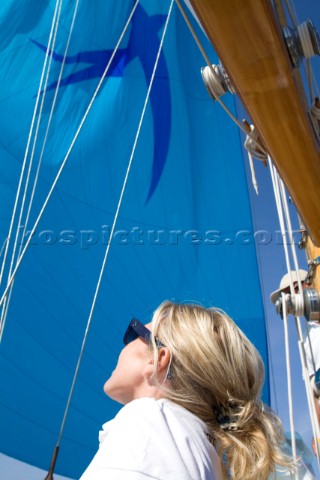 Les Voiles de SaintTropez 2011  Skylark of 1937 designed by Sparkman and Stephens