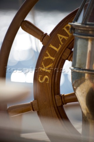 Les Voiles de SaintTropez 2011  Skylark of 1937 designed by Sparkman and Stephens