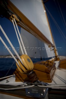 Les Voiles de Saint-Tropez 2011 - Skylark of 1937 designed by Sparkman and Stephens