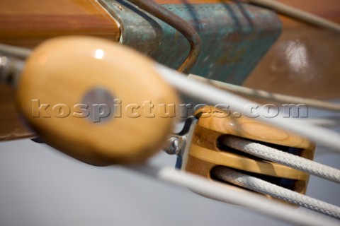 Les Voiles de SaintTropez 2011  Skylark of 1937 designed by Sparkman and Stephens
