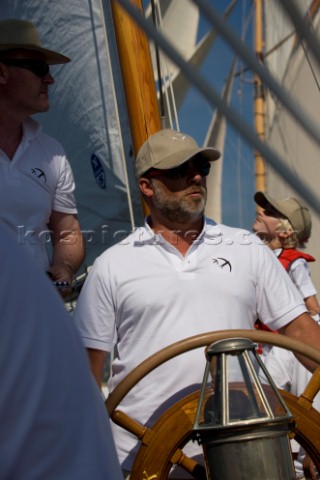 Les Voiles de SaintTropez 2011  Skylark of 1937 designed by Sparkman and Stephens
