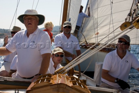 Les Voiles de SaintTropez 2011  Skylark of 1937 designed by Sparkman and Stephens