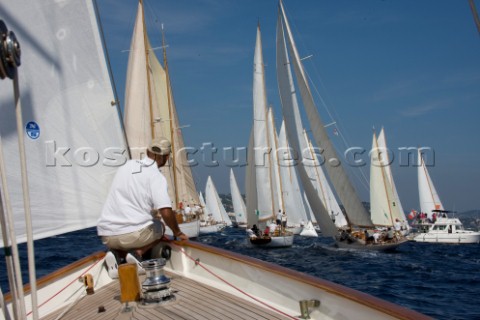 Les Voiles de SaintTropez 2011  Skylark of 1937 designed by Sparkman and Stephens