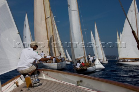 Les Voiles de SaintTropez 2011  Skylark of 1937 designed by Sparkman and Stephens