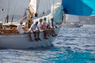 Les Voiles de Saint-Tropez 2011 - Skylark of 1937 designed by Sparkman and Stephens