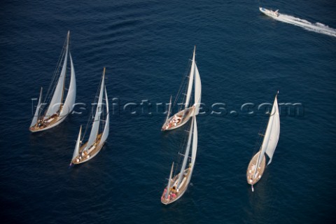 Les Voiles de SaintTropez 2011  Sparkman  Stephens yawls Manitou Cometa Stormy Weather Argyle and Sk