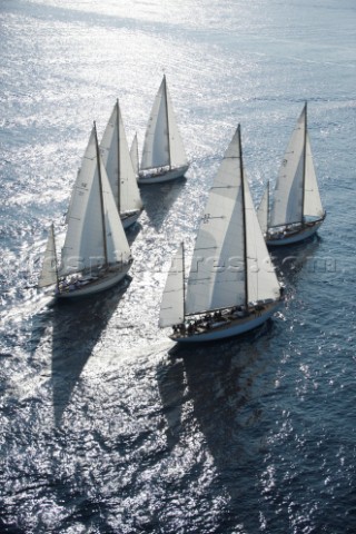 Les Voiles de SaintTropez 2011  Sparkman  Stephens yawls Manitou Cometa Stormy Weather Argyle and Sk