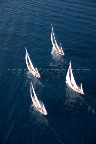 Les Voiles de SaintTropez 2011  Sparkman  Stephens yawls Manitou Cometa Stormy Weather Argyle and Sk