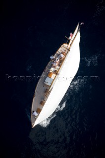 Les Voiles de Saint-Tropez 2011 - Sparkman & Stephens yawls Manitou, Cometa, Stormy Weather, Argyle and Skylark.