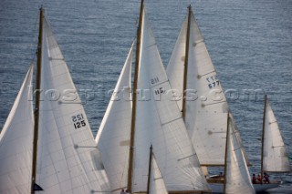 Les Voiles de Saint-Tropez 2011 - Sparkman & Stephens yawls Manitou, Cometa, Stormy Weather, Argyle and Skylark.