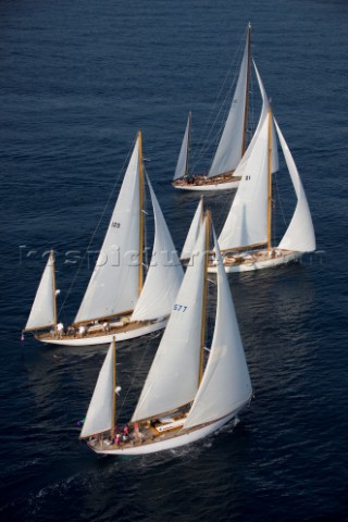 Les Voiles de SaintTropez 2011  Sparkman  Stephens yawls Manitou Cometa Stormy Weather Argyle and Sk