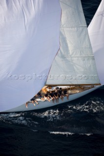 Les Voiles de Saint-Tropez 2011 - Sparkman & Stephens yawls Manitou, Cometa, Stormy Weather, Argyle and Skylark.