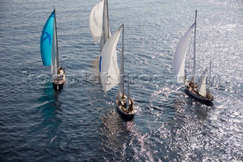 Les Voiles de SaintTropez 2011  Sparkman  Stephens yawls Manitou Cometa Stormy Weather Argyle and Sk