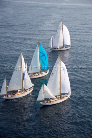 Les Voiles de SaintTropez 2011  Sparkman  Stephens yawls Manitou Cometa Stormy Weather Argyle and Sk