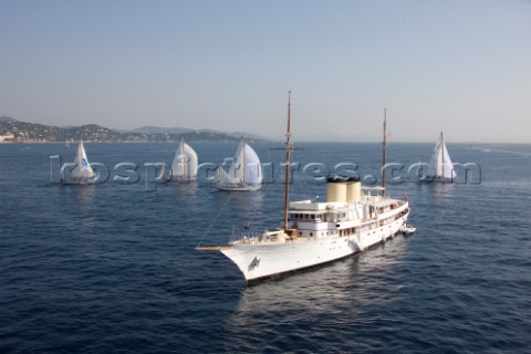 Les Voiles de SaintTropez 2011  Sparkman  Stephens yawls Manitou Cometa Stormy Weather Argyle and Sk