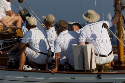 Les Voiles de SaintTropez 2011  Skylark of 1937 designed by Sparkman and Stephens