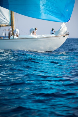 Les Voiles de SaintTropez 2011  Skylark of 1937 designed by Sparkman and Stephens