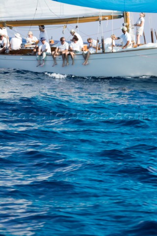 Les Voiles de SaintTropez 2011  Skylark of 1937 designed by Sparkman and Stephens