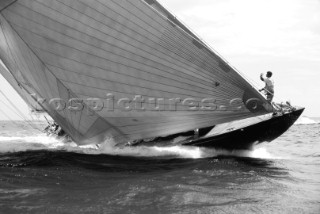 J Class Velsheda at the Americas Cup Jubilee 2001