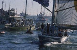 1987 Americas Cup in Fremantle, Australia.