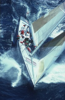 1987 Americas Cup in Fremantle, Australia.