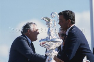 1987 Americas Cup in Fremantle, Australia.