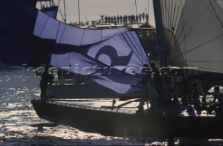 1987 Americas Cup in Fremantle, Australia.