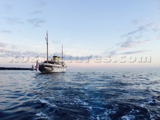 Superyacht Talitha anchored off St Tropez