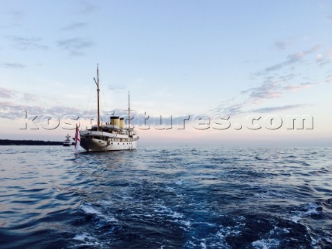 Superyacht Talitha anchored off St Tropez