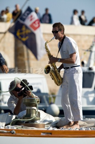 SAINTTROPEZ FRANCE   OCT 5th Part of the traditional festivities for the Voiles de St Tropez regatta