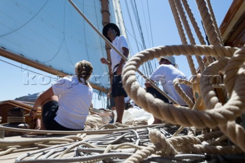 Onboard Naema Superyacht Cup Palma 2016