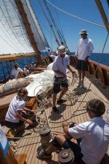 Onboard Naema, Superyacht Cup Palma 2016