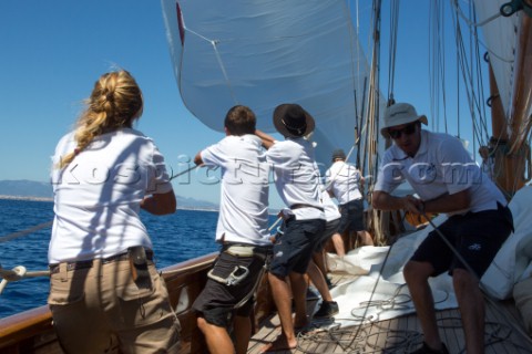 Onboard Naema Superyacht Cup Palma 2016