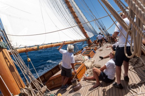 Onboard Naema Superyacht Cup Palma 2016