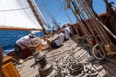 Onboard Naema Superyacht Cup Palma 2016