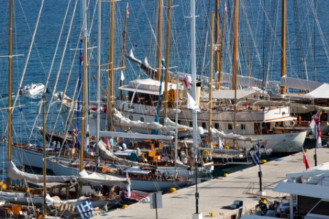 2016 Spetses Classic Yacht Regatta Dockside