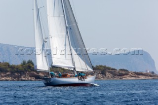 2016 Spetses Classic Yacht Regatta. Baccara