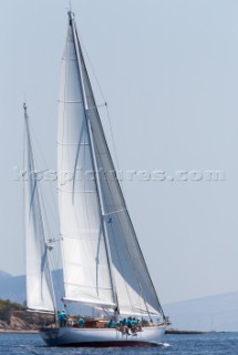 2016 Spetses Classic Yacht Regatta. Baccara