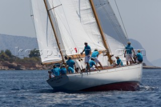 2016 Spetses Classic Yacht Regatta. Baccara