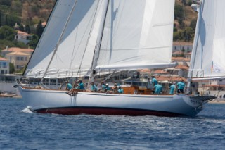 2016 Spetses Classic Yacht Regatta. Baccara