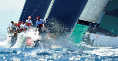 Audi TP52 Medcup 2010 in Marseilles France