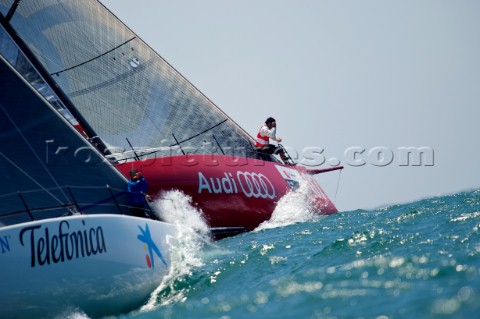 TP52 Audi MedCup in Cascais Portugal