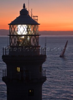 BEAU GESTE, Sail Number: HKG1997, Owner: Karl C L Kwok, Design: Blue Water 80  rounding the Fastnet Rock