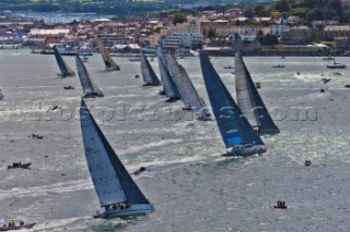 Race Start - Rolex Fastnet Race 2011