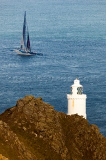 Gitana 11, Sail n: FRA11, Class: Multihull, Division: Multihull, Owner: Dardashti Cyril, Type: Trimaran. Rolex Fastnet Race 2011