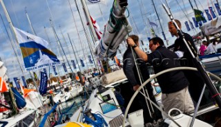 Dockside. Rolex Fastnet Race 2011