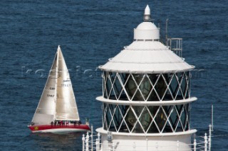 Scarlet Oyster, Sail n: GBR1702T, Class: IRC 2, Division: IRC, Owner: Ross Applebey, Type: Oyster 48.  Rolex Fastnet Race 2011.