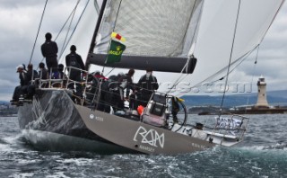 RAN, GBR 7236, Class: Z, Division: C, Owner: Niklas Zennstrom, Type: JV 72.  Rolex Fastnet Race 2011.