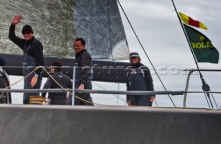 RAN, GBR 7236, Class: Z, Division: C, Owner: Niklas Zennstrom, Type: JV 72.  Rolex Fastnet Race 2011.