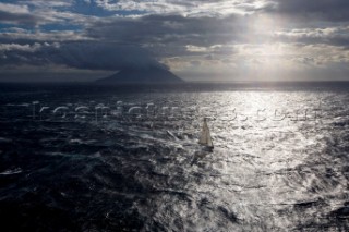 Stromboli, 21 10 2007  Rolex Middle Sea Race 2007  Cippa Lippa